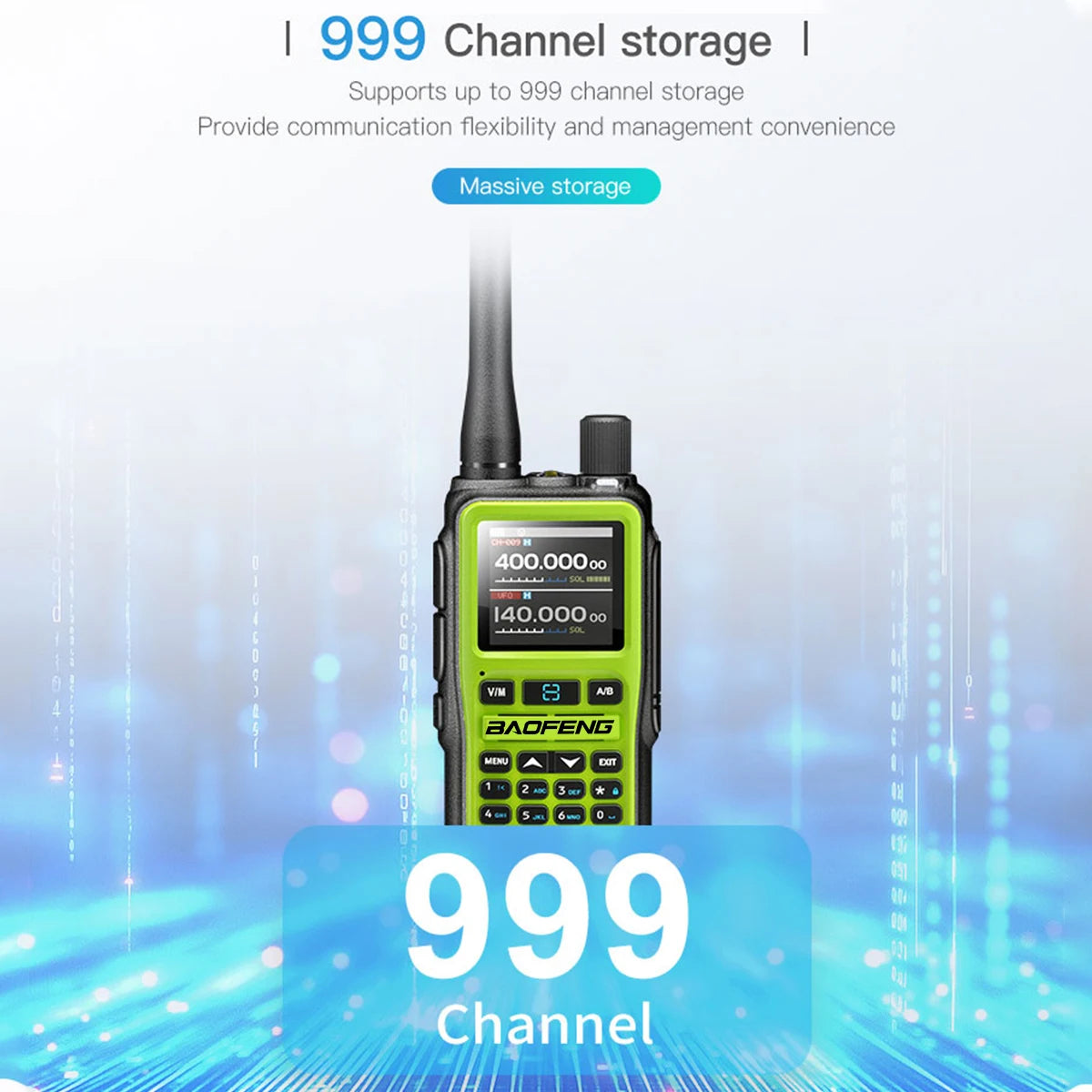 2PCS Baofeng UV-5R Mini Walkie Talkie NOAA Bluetooth Programming USB-C Charging AM Wireless Copy Frequency Full Band FM Two Way