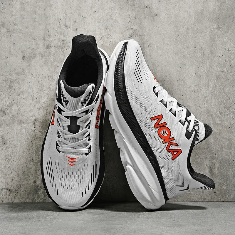 Men Running Shoes Jogging Sneakers Trainer Couple Luxury shoes Cushioning Mesh Breathable Outdoor Non-Slip Race Off-road Shoes