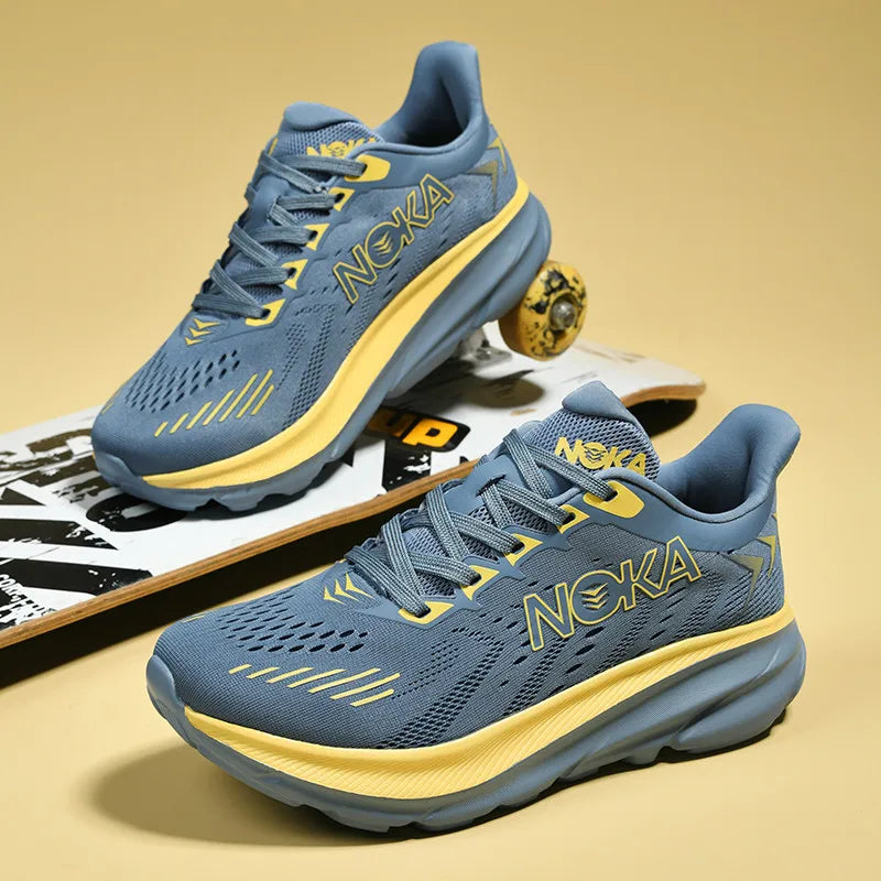 Men Running Shoes Jogging Sneakers Trainer Couple Luxury shoes Cushioning Mesh Breathable Outdoor Non-Slip Race Off-road Shoes