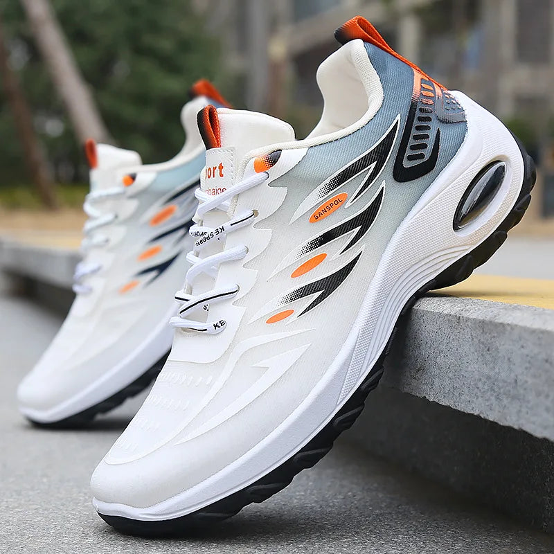 2025 Men's Spring Casual shoes, breathable mesh sports shoes, comfortable men's shoes