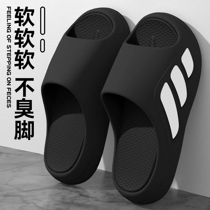 Women's Sabot Shoes Anti-slip and Odorproof Soft Bottom Women's Sandals Summer 2025 Indoor Slippers Sports Style Woman