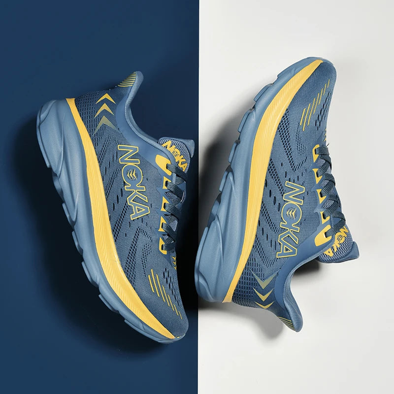 Men Running Shoes Jogging Sneakers Trainer Couple Luxury shoes Cushioning Mesh Breathable Outdoor Non-Slip Race Off-road Shoes