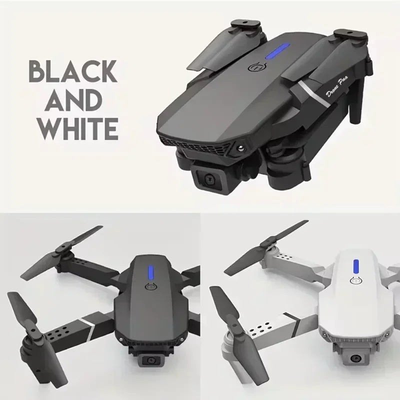 Hot E88Pro RC Drone 4K Professinal With 1080P Wide Angle Dual HD Camera Foldable RC Helicopter WIFI FPV Height Hold Apron Sell