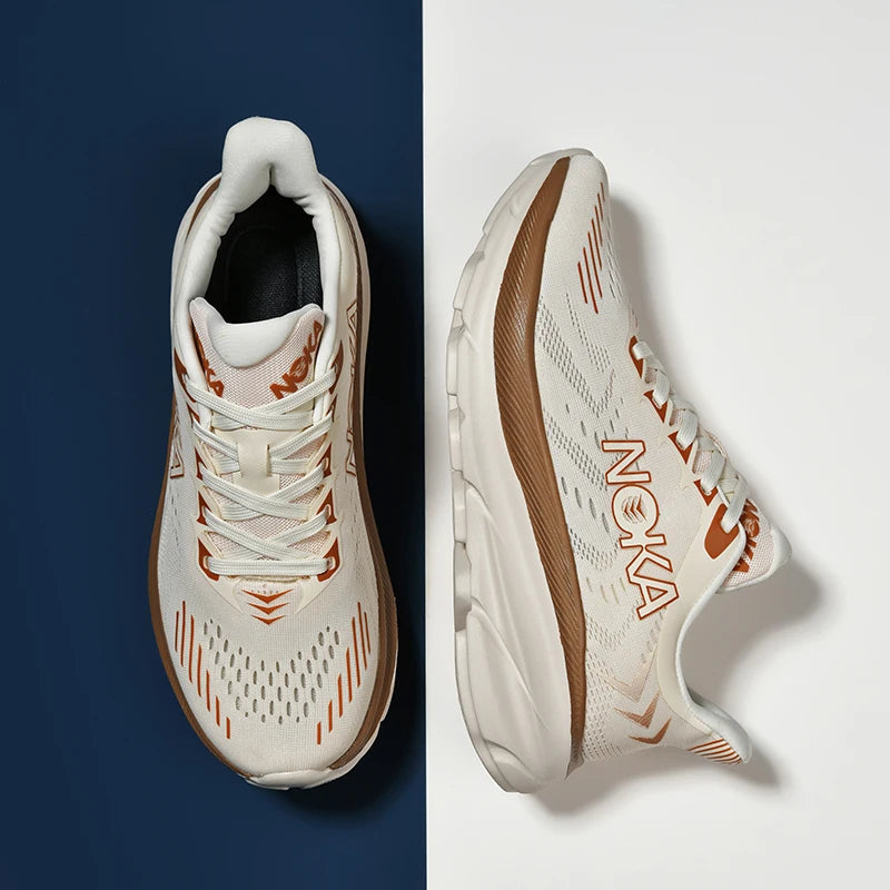 Men Running Shoes Jogging Sneakers Trainer Couple Luxury shoes Cushioning Mesh Breathable Outdoor Non-Slip Race Off-road Shoes