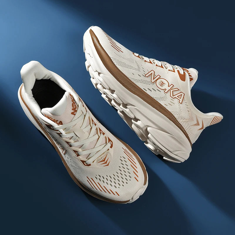 Men Running Shoes Jogging Sneakers Trainer Couple Luxury shoes Cushioning Mesh Breathable Outdoor Non-Slip Race Off-road Shoes
