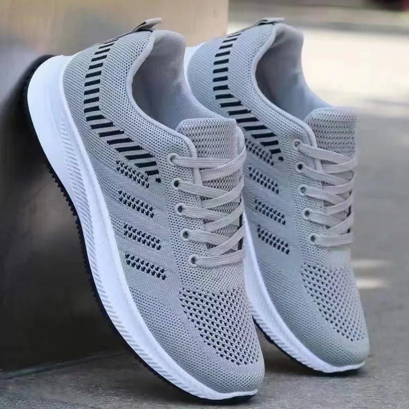 New Men Shoe Casual Versatile Fashionable Breathable Sports Shoes Outdoor Running Walking Training Tennis Shoes
