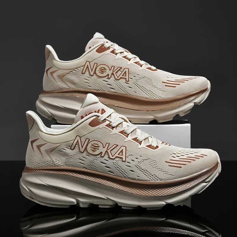 Men Running Shoes Jogging Sneakers Trainer Couple Luxury shoes Cushioning Mesh Breathable Outdoor Non-Slip Race Off-road Shoes
