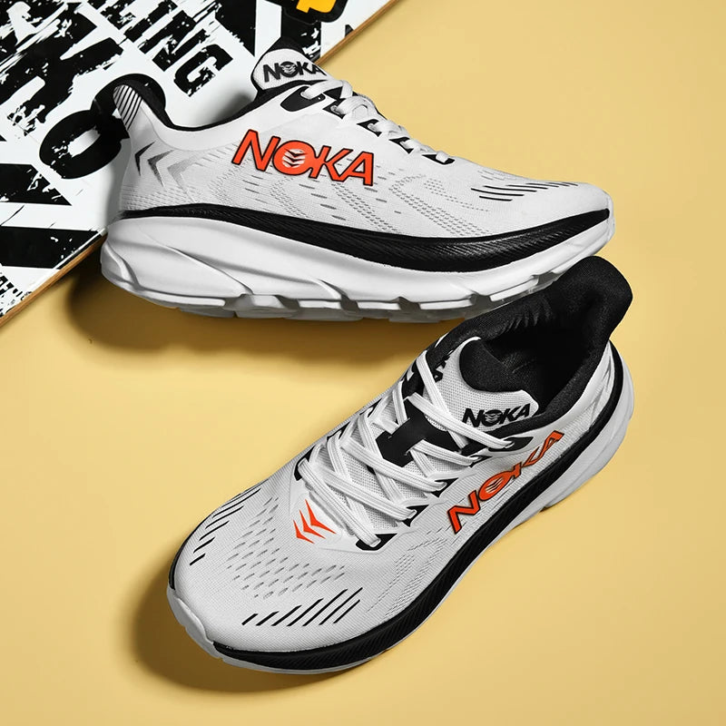 Men Running Shoes Jogging Sneakers Trainer Couple Luxury shoes Cushioning Mesh Breathable Outdoor Non-Slip Race Off-road Shoes