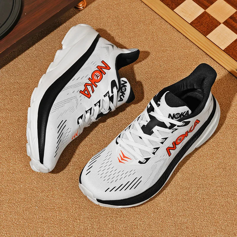 Men Running Shoes Jogging Sneakers Trainer Couple Luxury shoes Cushioning Mesh Breathable Outdoor Non-Slip Race Off-road Shoes