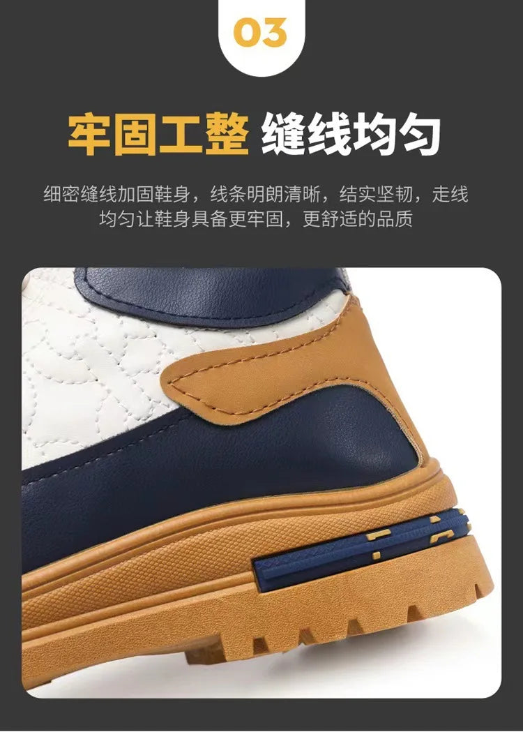 Quality Men's Shoes Outdoor Casual Shoes for Men Wear-Resistan Sneakers Comfortable Short Boots Men Not Slip Sports Shoes Tênis