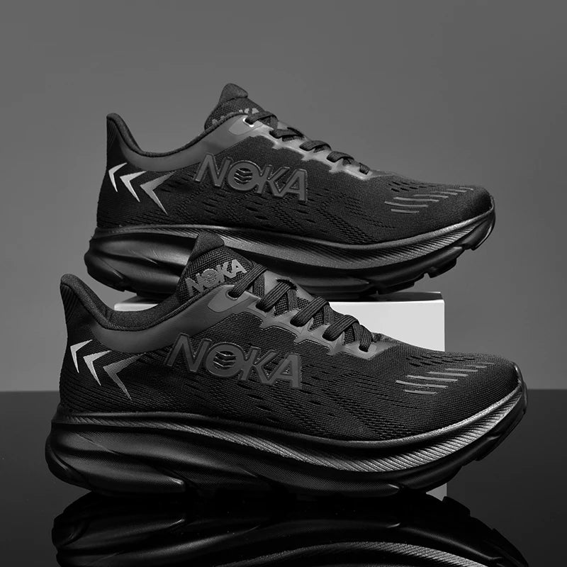 Men Running Shoes Jogging Sneakers Trainer Couple Luxury shoes Cushioning Mesh Breathable Outdoor Non-Slip Race Off-road Shoes