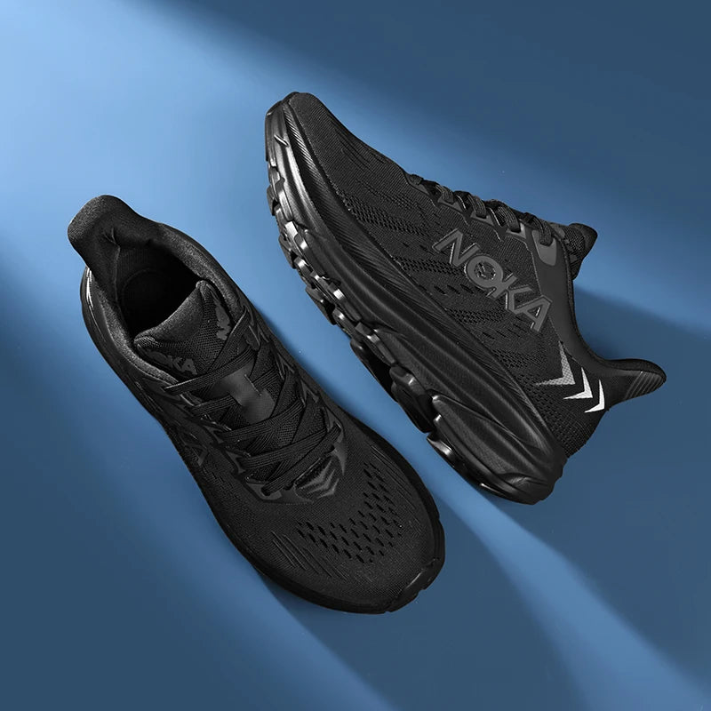 Men Running Shoes Jogging Sneakers Trainer Couple Luxury shoes Cushioning Mesh Breathable Outdoor Non-Slip Race Off-road Shoes