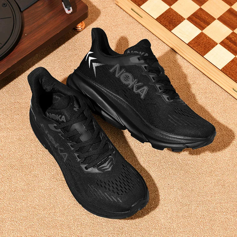 Men Running Shoes Jogging Sneakers Trainer Couple Luxury shoes Cushioning Mesh Breathable Outdoor Non-Slip Race Off-road Shoes