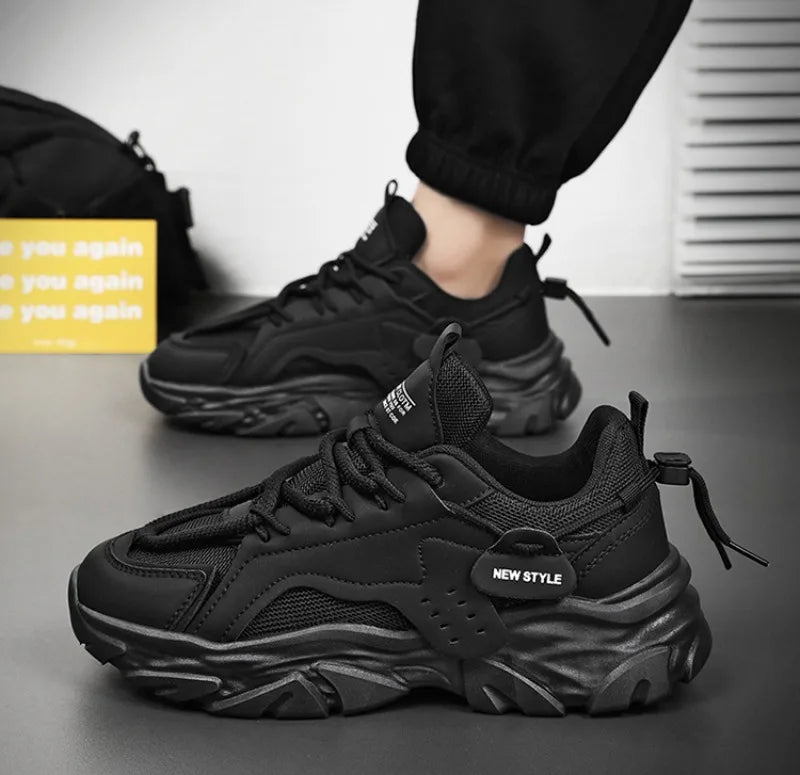 Spring Summer Men Sneakers High Quality Mesh Breathable Air Cushion Running Shoes Tennis Shoe Luxury Brand Platform Shoes Tenis