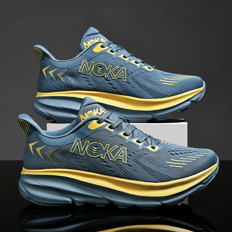 Men Running Shoes Jogging Sneakers Trainer Couple Luxury shoes Cushioning Mesh Breathable Outdoor Non-Slip Race Off-road Shoes
