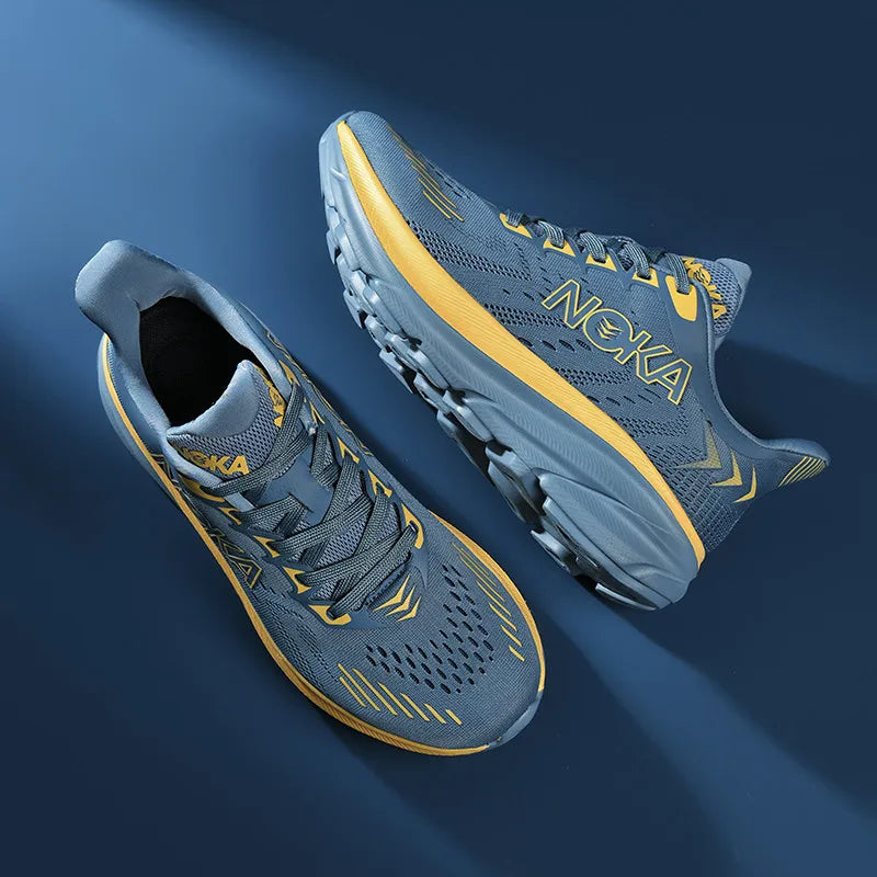 Men Running Shoes Jogging Sneakers Trainer Couple Luxury shoes Cushioning Mesh Breathable Outdoor Non-Slip Race Off-road Shoes