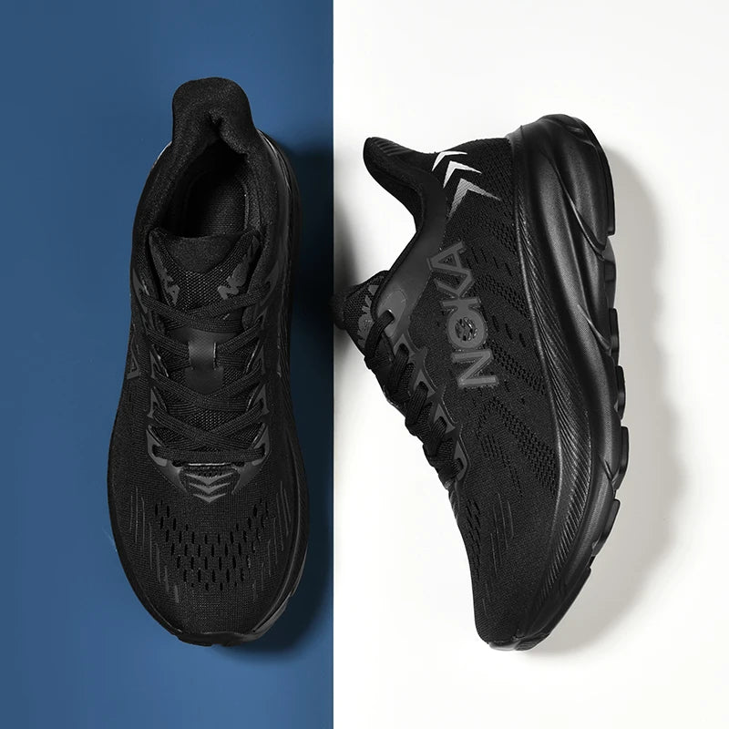 Men Running Shoes Jogging Sneakers Trainer Couple Luxury shoes Cushioning Mesh Breathable Outdoor Non-Slip Race Off-road Shoes