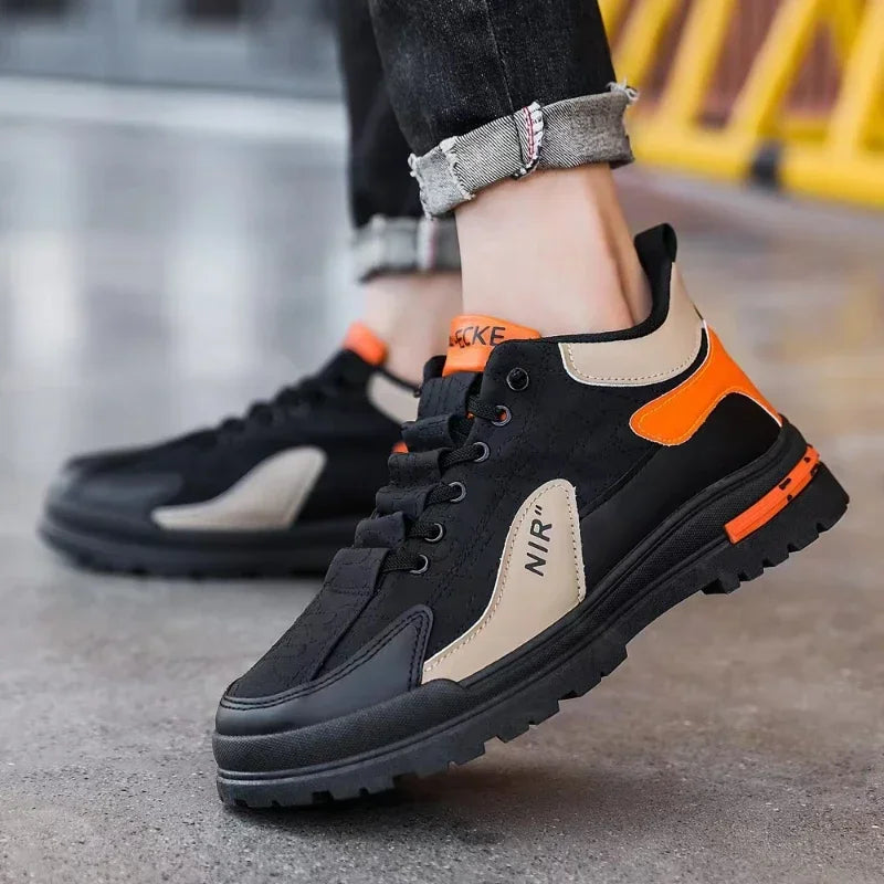 Quality Men's Shoes Outdoor Casual Shoes for Men Wear-Resistan Sneakers Comfortable Short Boots Men Not Slip Sports Shoes Tênis
