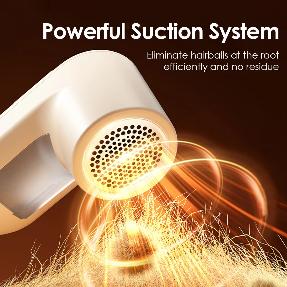 Household Clothes Shaver Fabric Lint Remover Fuzz Electric Fluff Portable Brush Blade Professional Rechargeable Fur Ball Trimmer