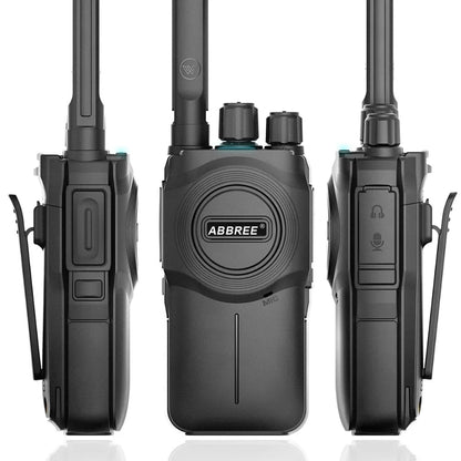ABBREE AR-U1 Walkie Talkie 400-470 MHz VOX Long Range Portable Radio for Hunt Forest City Two Way Radio
