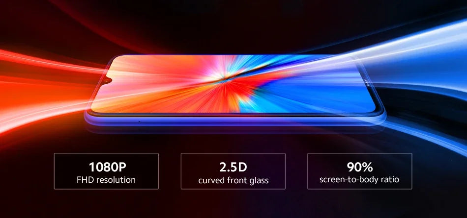 Xiaomi Redmi Note 8 Global Firmware Smartphone with Phone Case Original Android Phone 4000mAh Battery Quad Cmaera Used phone