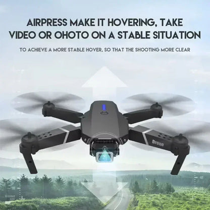 Hot E88Pro RC Drone 4K Professinal With 1080P Wide Angle Dual HD Camera Foldable RC Helicopter WIFI FPV Height Hold Apron Sell