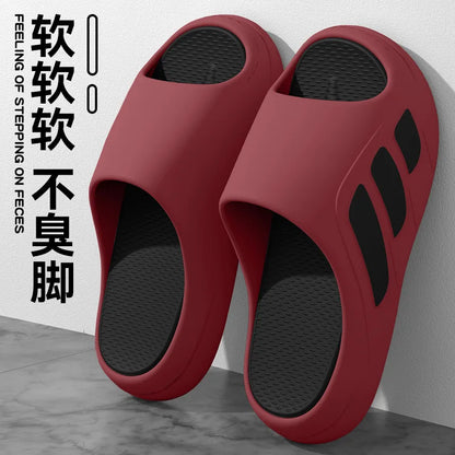 Women's Sabot Shoes Anti-slip and Odorproof Soft Bottom Women's Sandals Summer 2025 Indoor Slippers Sports Style Woman