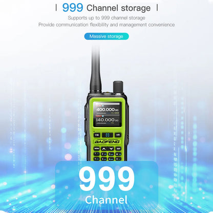 2PCS Baofeng UV-5R Mini Walkie Talkie NOAA Bluetooth Programming USB-C Charging AM Wireless Copy Frequency Full Band FM Two Way