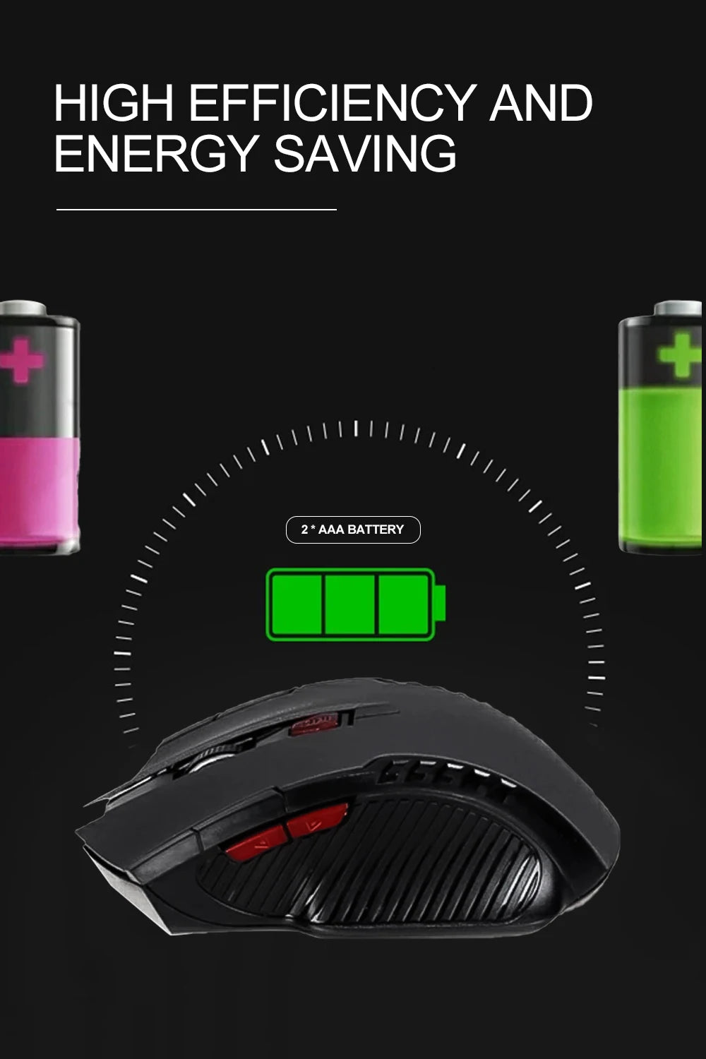 113 Battery Version Mini2.4 GHz Wireless Optical Mouse Portable Mouse Wireless USB Mouse Notebook Computer