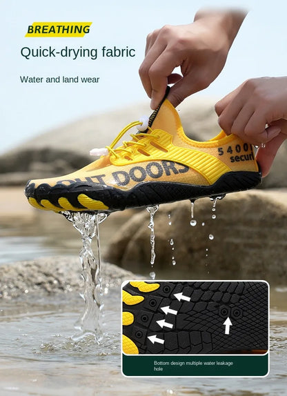 Women Men Beach Swimming Pool Aqua shoes Hiking Shoes Quick Dry One Stirrup Surf Waterpark water shoes Yoga Camping Fishing Shoe