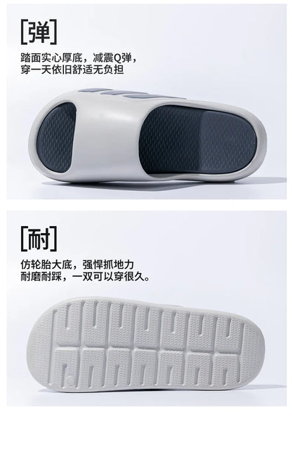 Women's Sabot Shoes Anti-slip and Odorproof Soft Bottom Women's Sandals Summer 2025 Indoor Slippers Sports Style Woman