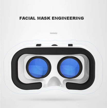Shinecon VR Glasses 3D Headset Virtual Reality Devices Helmet Viar Lenses Goggle Smartphone Cell Phone Smart Games Mobile Viewer