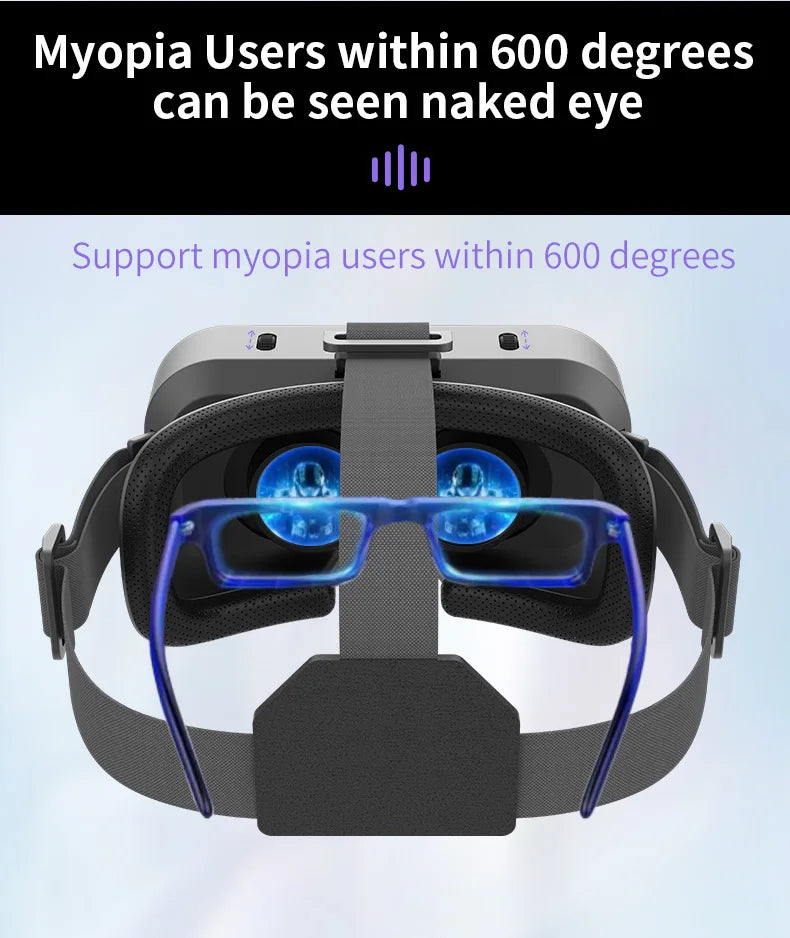 Shinecon VR Glasses 3D Headset Virtual Reality Devices Helmet Viar Lenses Goggle Smartphone Cell Phone Smart Games Mobile Viewer