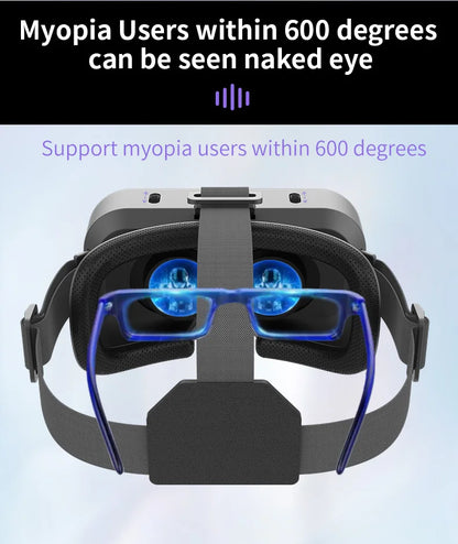 Shinecon VR Glasses 3D Headset Virtual Reality Devices Helmet Viar Lenses Goggle Smartphone Cell Phone Smart Games Mobile Viewer