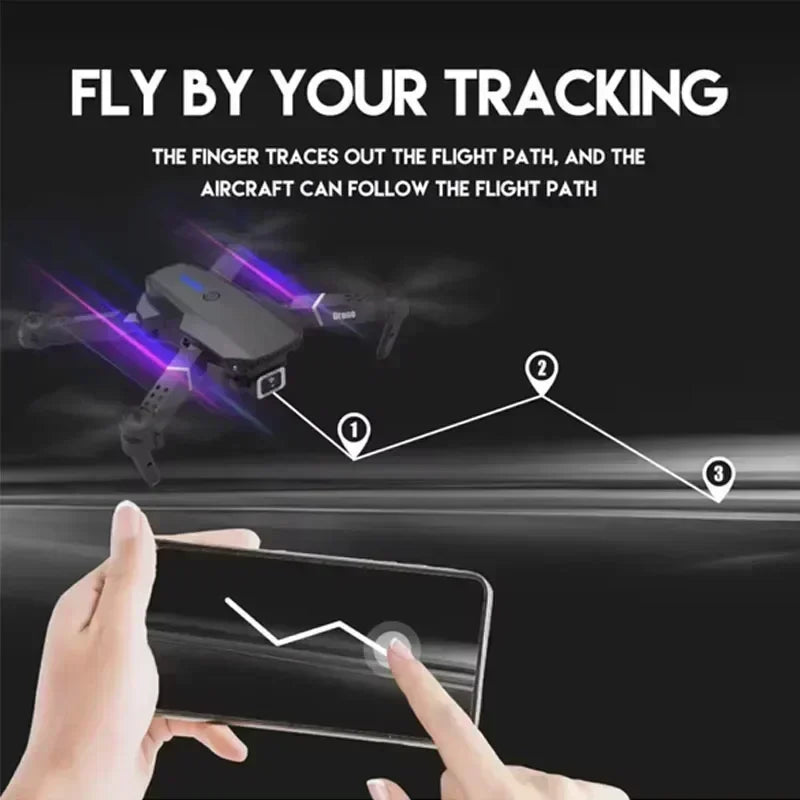 Hot E88Pro RC Drone 4K Professinal With 1080P Wide Angle Dual HD Camera Foldable RC Helicopter WIFI FPV Height Hold Apron Sell