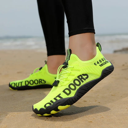 Women Men Beach Swimming Pool Aqua shoes Hiking Shoes Quick Dry One Stirrup Surf Waterpark water shoes Yoga Camping Fishing Shoe