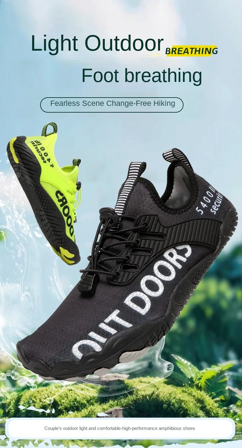 Women Men Beach Swimming Pool Aqua shoes Hiking Shoes Quick Dry One Stirrup Surf Waterpark water shoes Yoga Camping Fishing Shoe