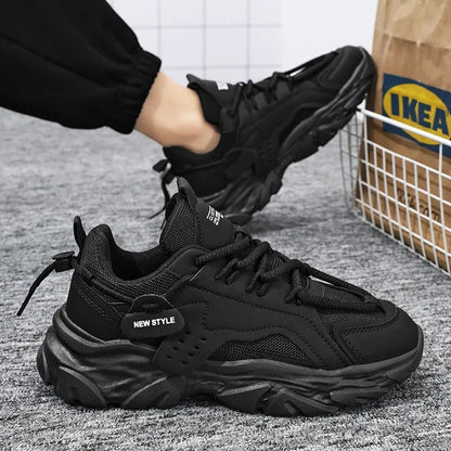 Spring Summer Men Sneakers High Quality Mesh Breathable Air Cushion Running Shoes Tennis Shoe Luxury Brand Platform Shoes Tenis