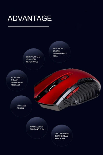 113 Battery Version Mini2.4 GHz Wireless Optical Mouse Portable Mouse Wireless USB Mouse Notebook Computer