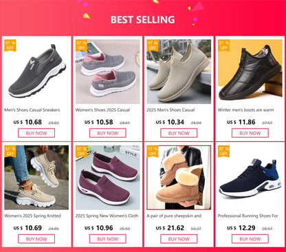 2025 New Summer Mesh Breathable Large Women's Casual Shoes Soft Sole Lightweight Women's  Single  Shoes Free Shippiing Shoes