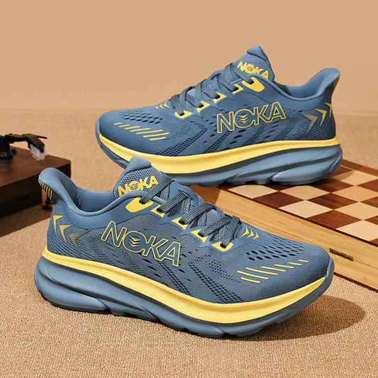 Men Running Shoes Jogging Sneakers Trainer Couple Luxury shoes Cushioning Mesh Breathable Outdoor Non-Slip Race Off-road Shoes
