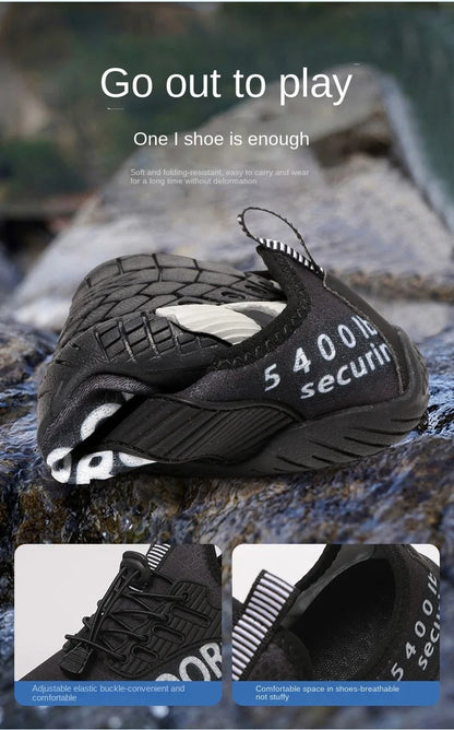 Women Men Beach Swimming Pool Aqua shoes Hiking Shoes Quick Dry One Stirrup Surf Waterpark water shoes Yoga Camping Fishing Shoe