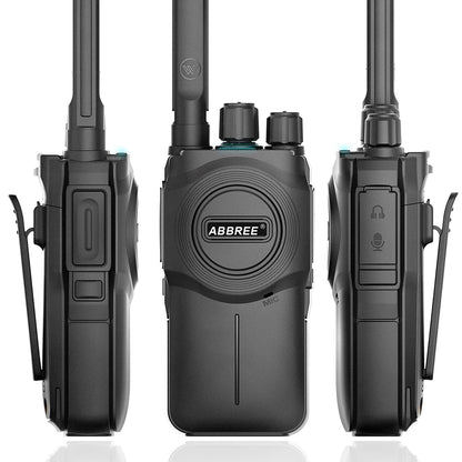 ABBREE AR-U1 Walkie Talkie 400-470 MHz VOX Long Range Portable Radio for Hunt Forest City Two Way Radio
