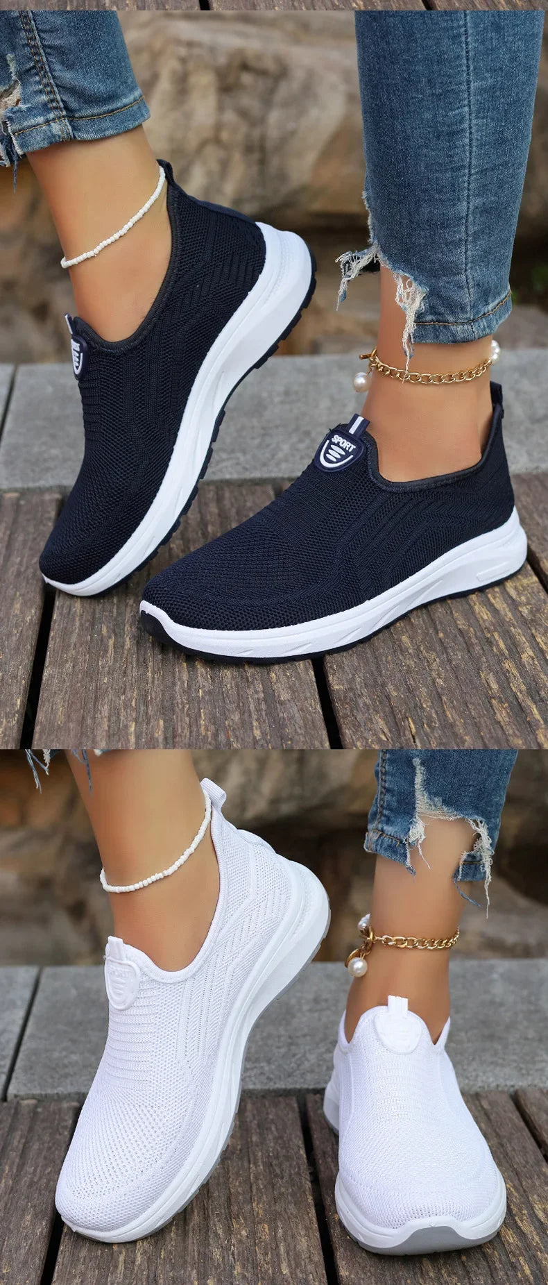 2025 New Summer Mesh Breathable Large Women's Casual Shoes Soft Sole Lightweight Women's  Single  Shoes Free Shippiing Shoes