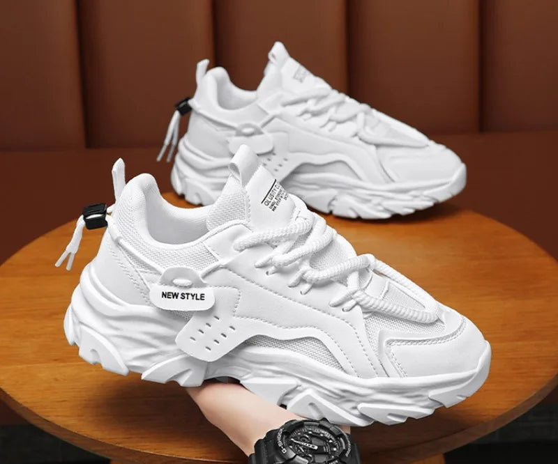 Spring Summer Men Sneakers High Quality Mesh Breathable Air Cushion Running Shoes Tennis Shoe Luxury Brand Platform Shoes Tenis