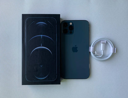Original Apple iPhone 12 Pro 5G Mobile Phone Face ID 128GB/256GB NFC 6.1'' OLED 12MP 4K@60fps A14 Bionic Hexa-Core SmartPhone