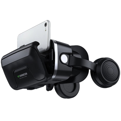 Shinecon VR Glasses 3D Headset Virtual Reality Devices Helmet Viar Lenses Goggle Smartphone Cell Phone Smart Games Mobile Viewer