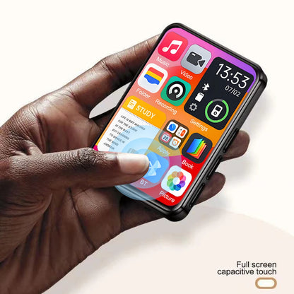 128G MP3 Player Bluetooth 5.4 HiFi MP3 Music Player Built-in Speaker 2.4inch Touch Screen MP4 Player with E-book/Video Recording