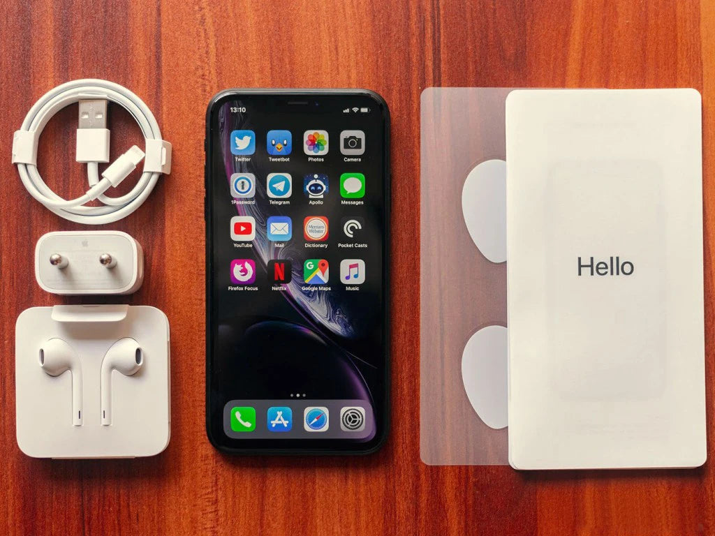 Original Apple iPhone XR 6.1" RAM 3GB ROM 64GB 128GB 256GB Smartphone A12Bionic 4G LTE Hexa Core IOS Face ID NFC Used Cell Phone