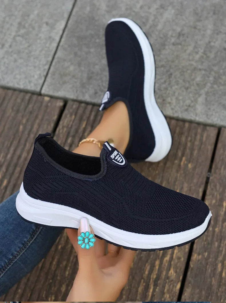 2025 New Summer Mesh Breathable Large Women's Casual Shoes Soft Sole Lightweight Women's  Single  Shoes Free Shippiing Shoes